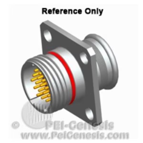 M801 37C 37#23 PIN RECP OM, Amphenol, Mfr#: 2M80100902NF1337PA